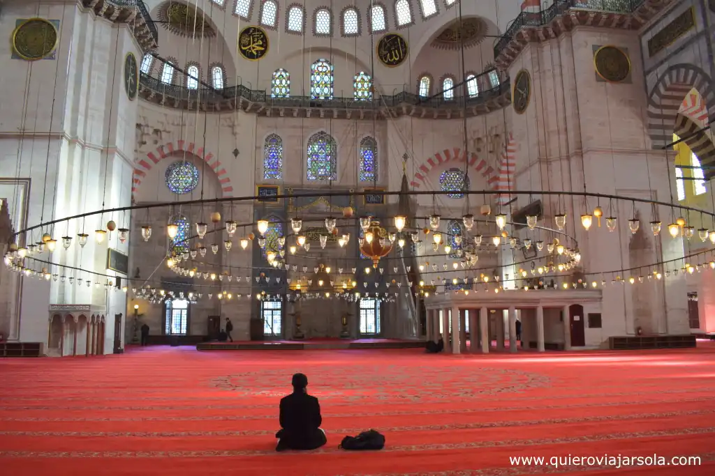 Que ver en Estambul, mezquita de Solimán