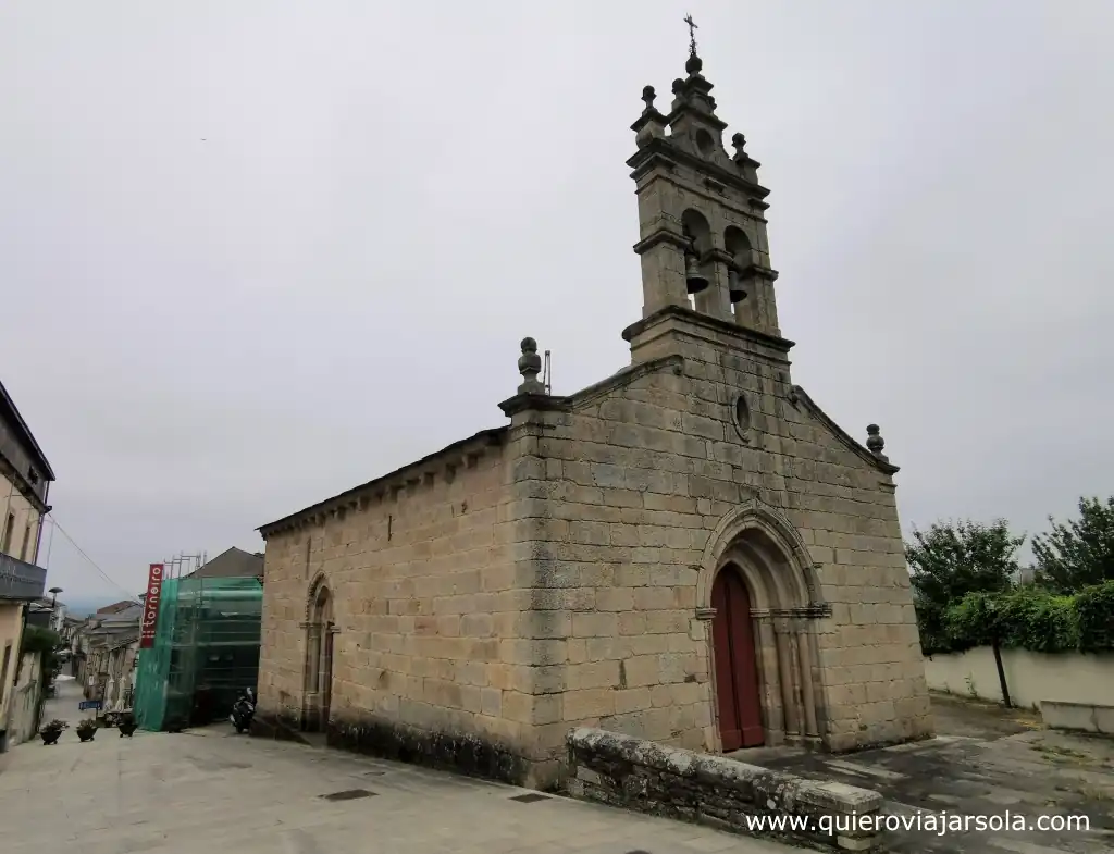 Camino desde Sarria a Santiago, iglesia de San Salvador