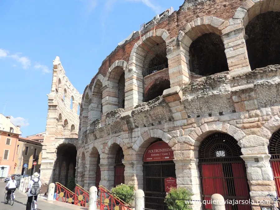 Exterior de la Arena de Verona