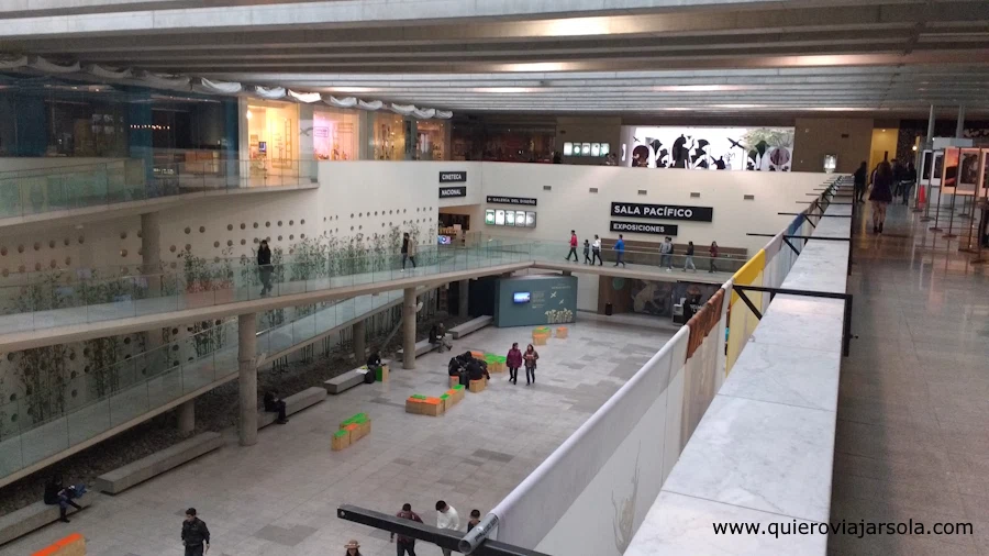 Hall del centro cultural