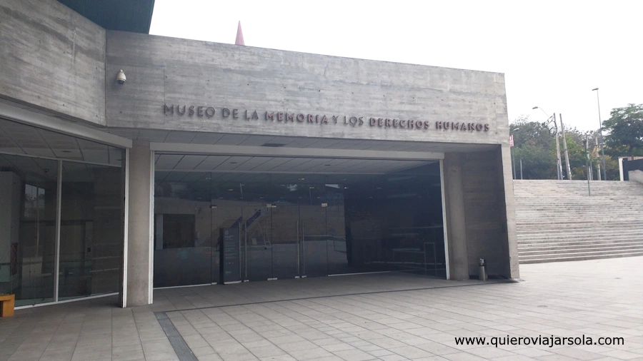 Fachada del Museo de la Memoria y los DDHH