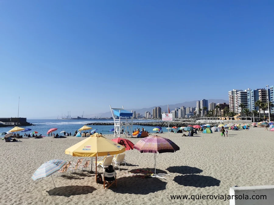 Gente disfrutando de un día de playa