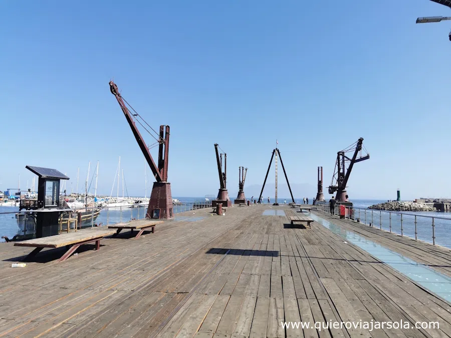 Vista del muelle