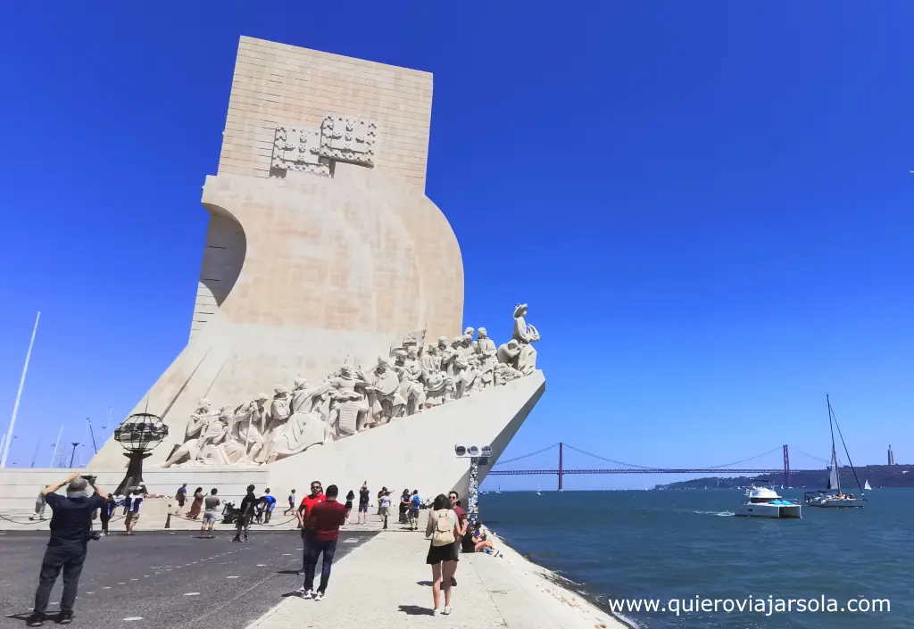 Qué ver en Lisboa en 3 días, monumento a los Descubrimientos