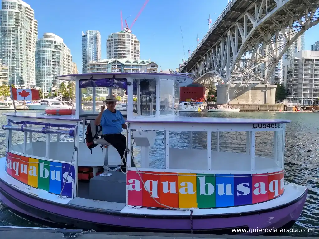 Qué hacer en Vancouver, Aquabus
