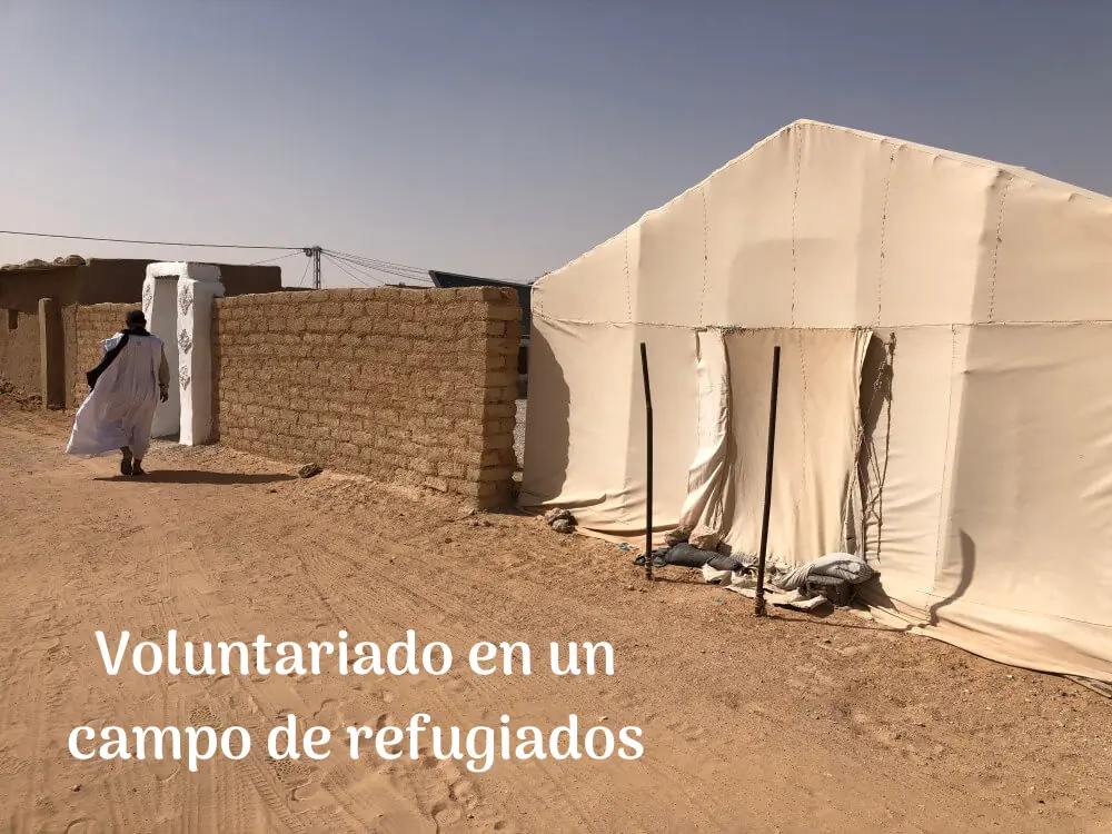 Voluntariado campo de refugiados