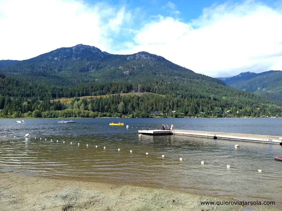 Lago Alta desde la playa