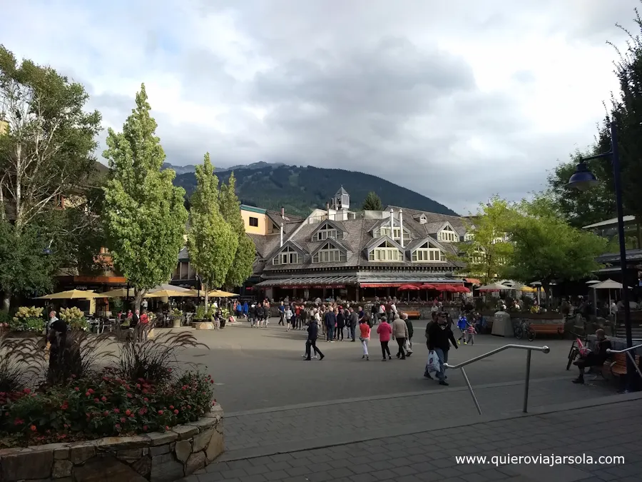 Plaza en el centro
