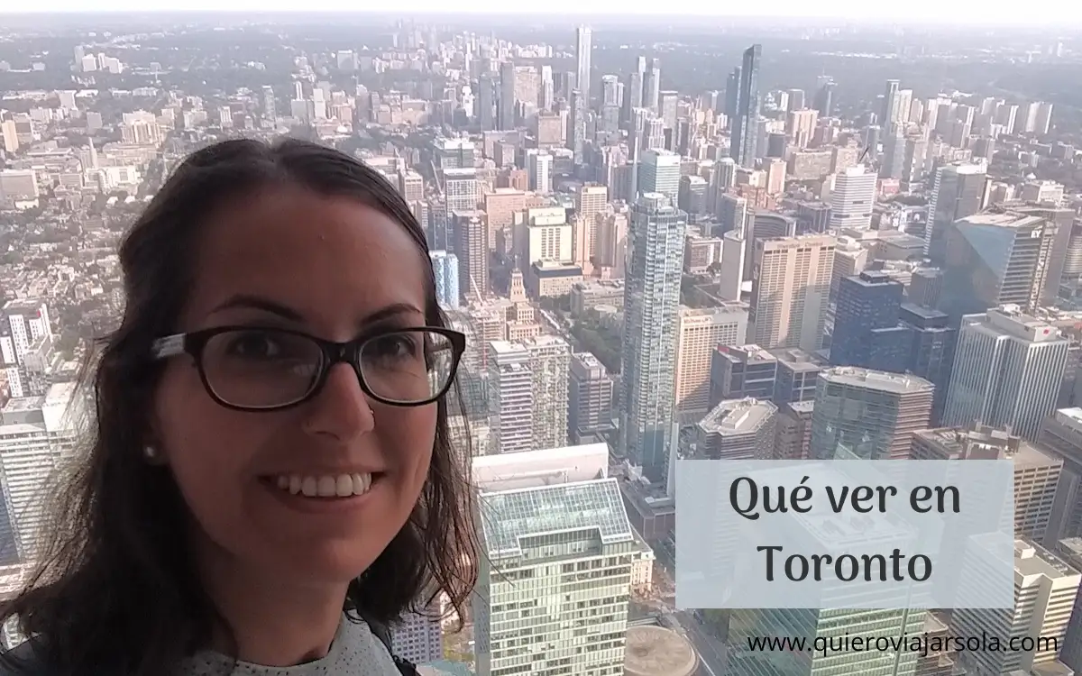 Yo en la torre CN