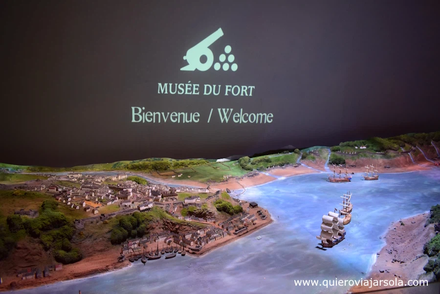 Maqueta del museo