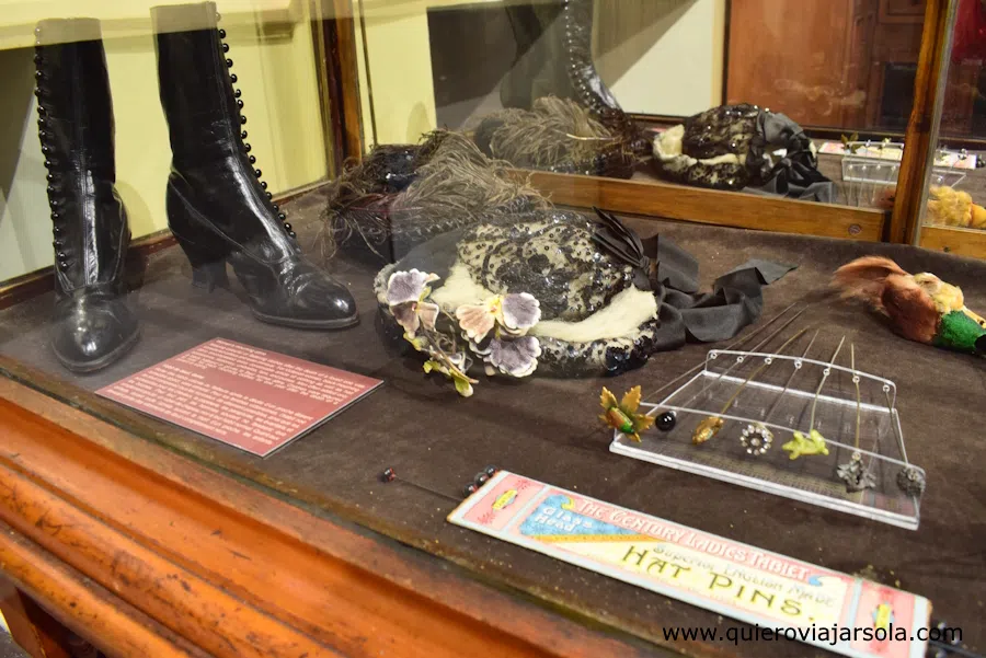 Objetos expuestos en el museo