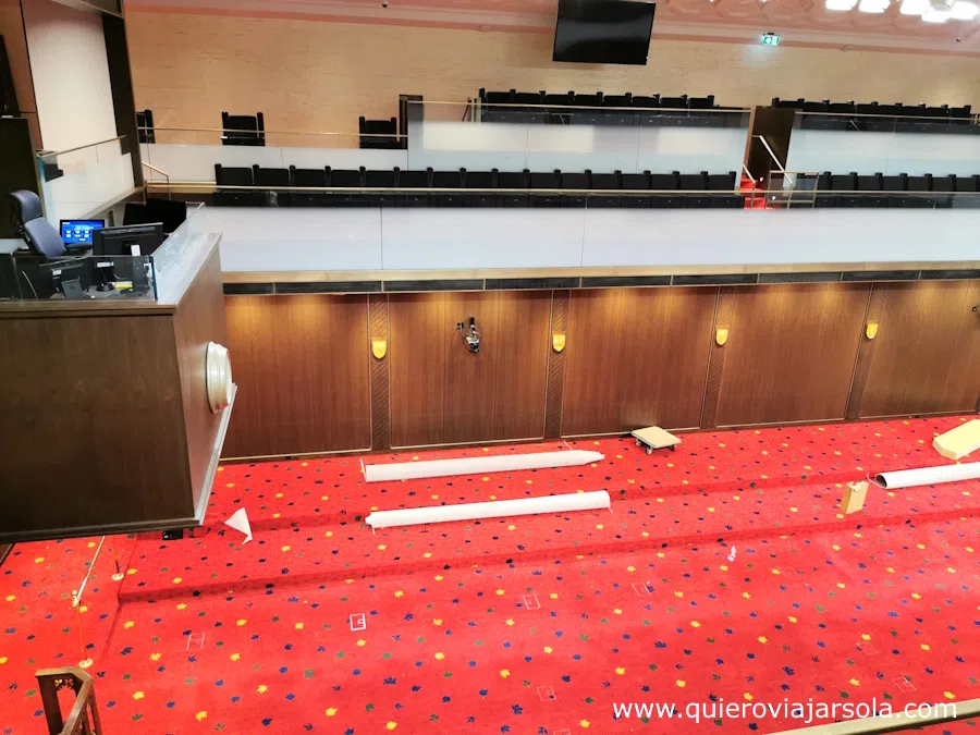 Interior del Senado