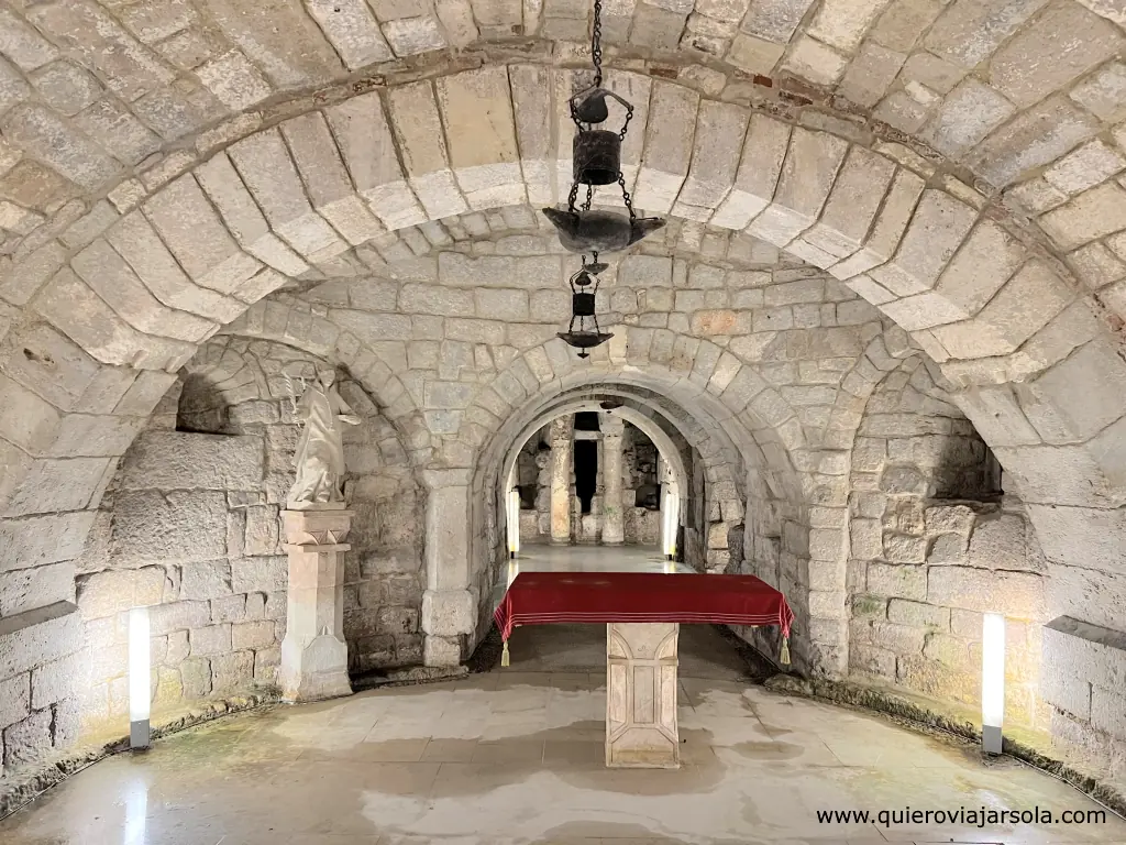 Catedral de Palencia, cripta de San Antolín