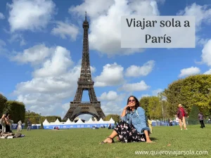 Viajar sola a París