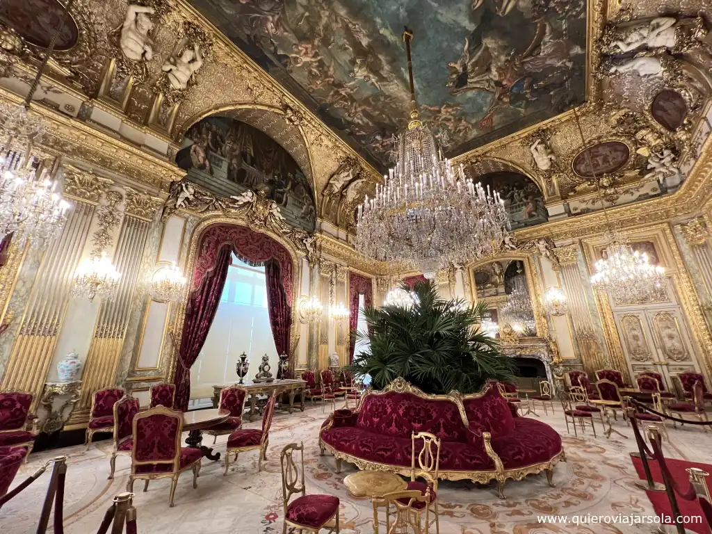 Visitar el Louvre de París, apartamentos de Napoleón III
