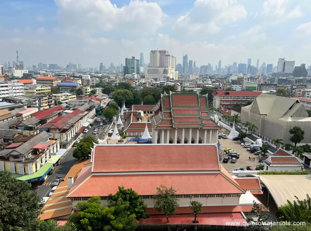 Qué ver en Bangkok, templo de la Montaña Dorada