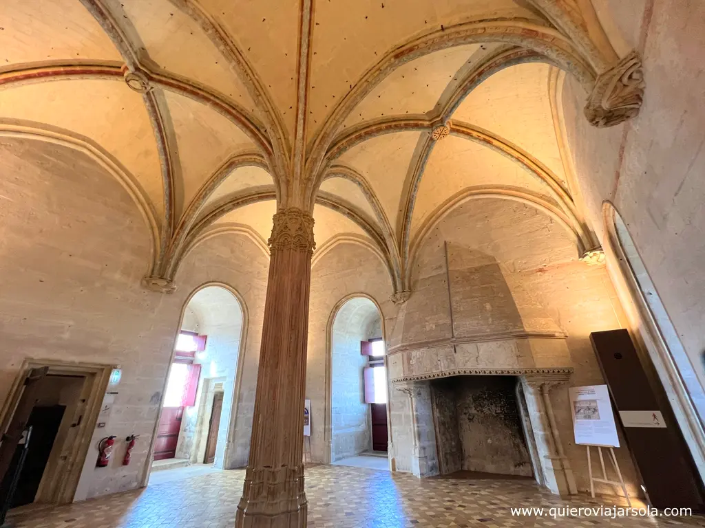Castillo de Vincennes, estancia interior