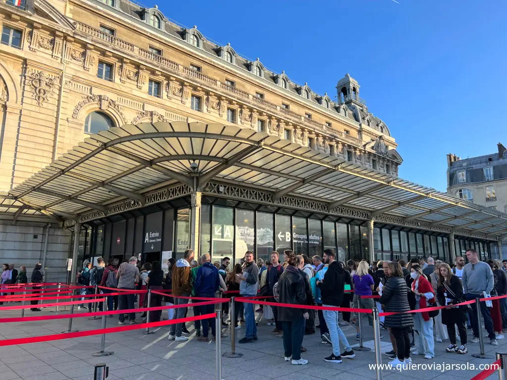 Museo de Orsay, entrada