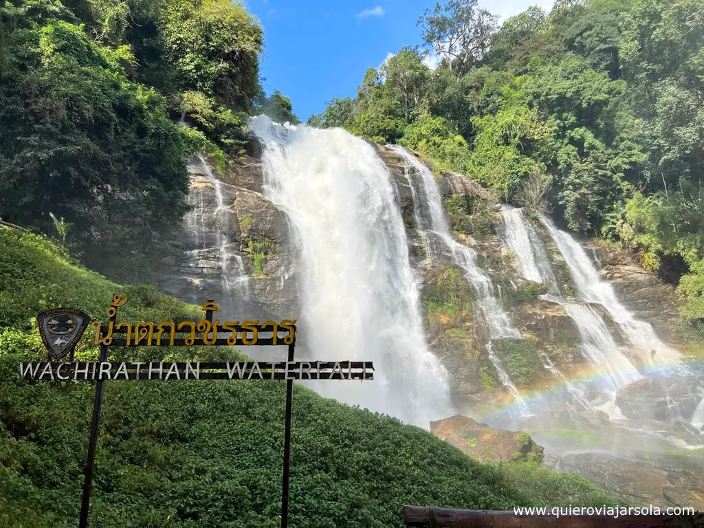 Que ver en Chiang Mai en 3 días, cascada Wachitharan