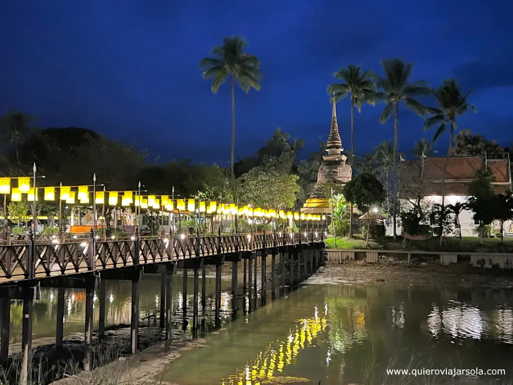 Que ver en Sukhothai, Wat Traphang Thong
