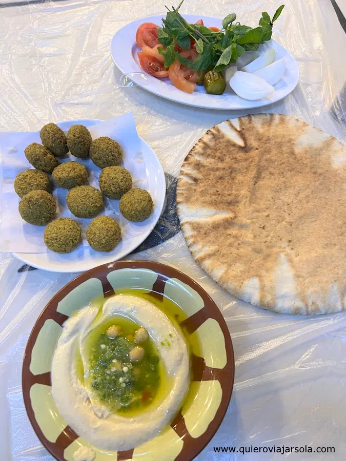 La comida que probé en Hashim