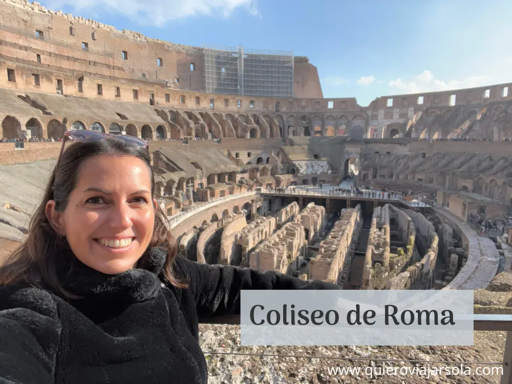 Entrar al Coliseo romano