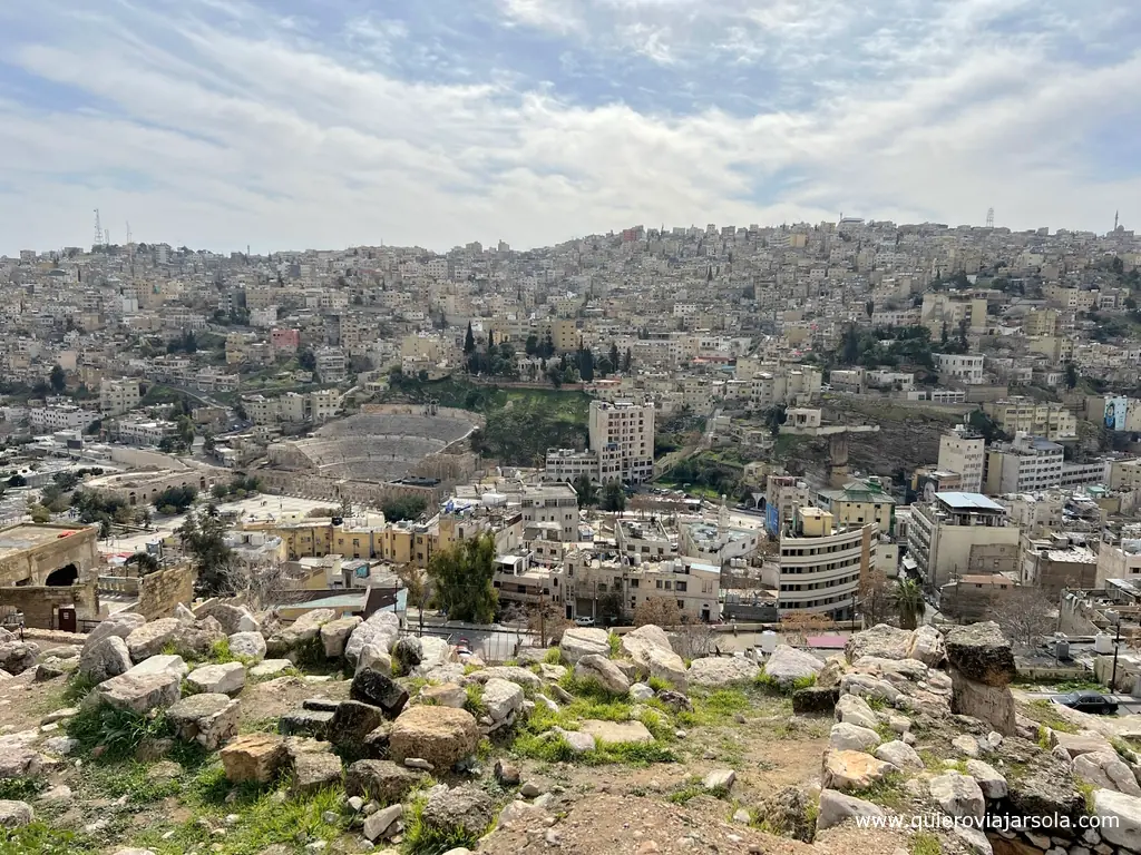 Que ver en Amman Jordania, vista ciudad