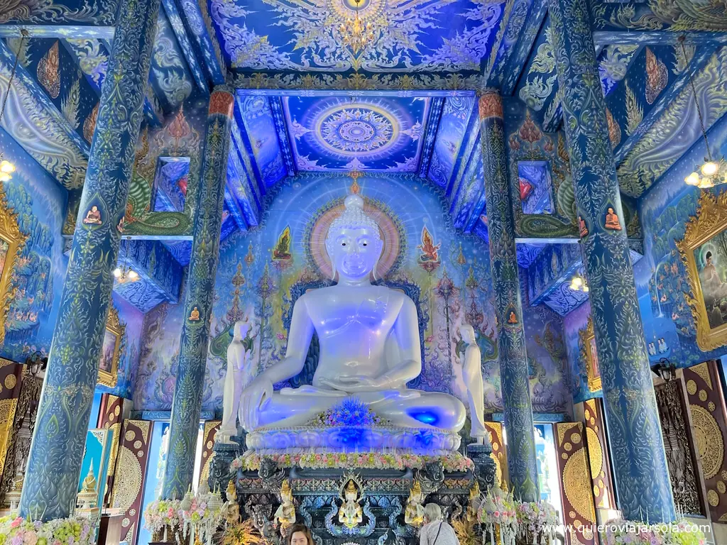 Que ver en Chiang Rai, Templo Azul