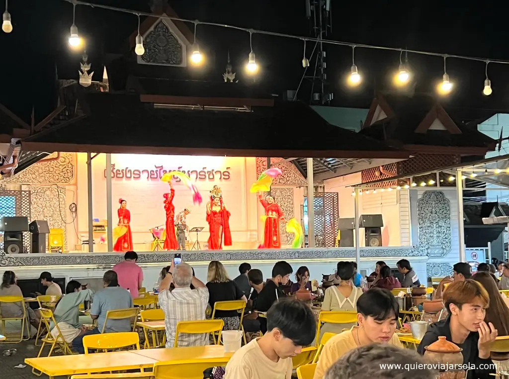 Que ver en Chiang Rai, mercado nocturno