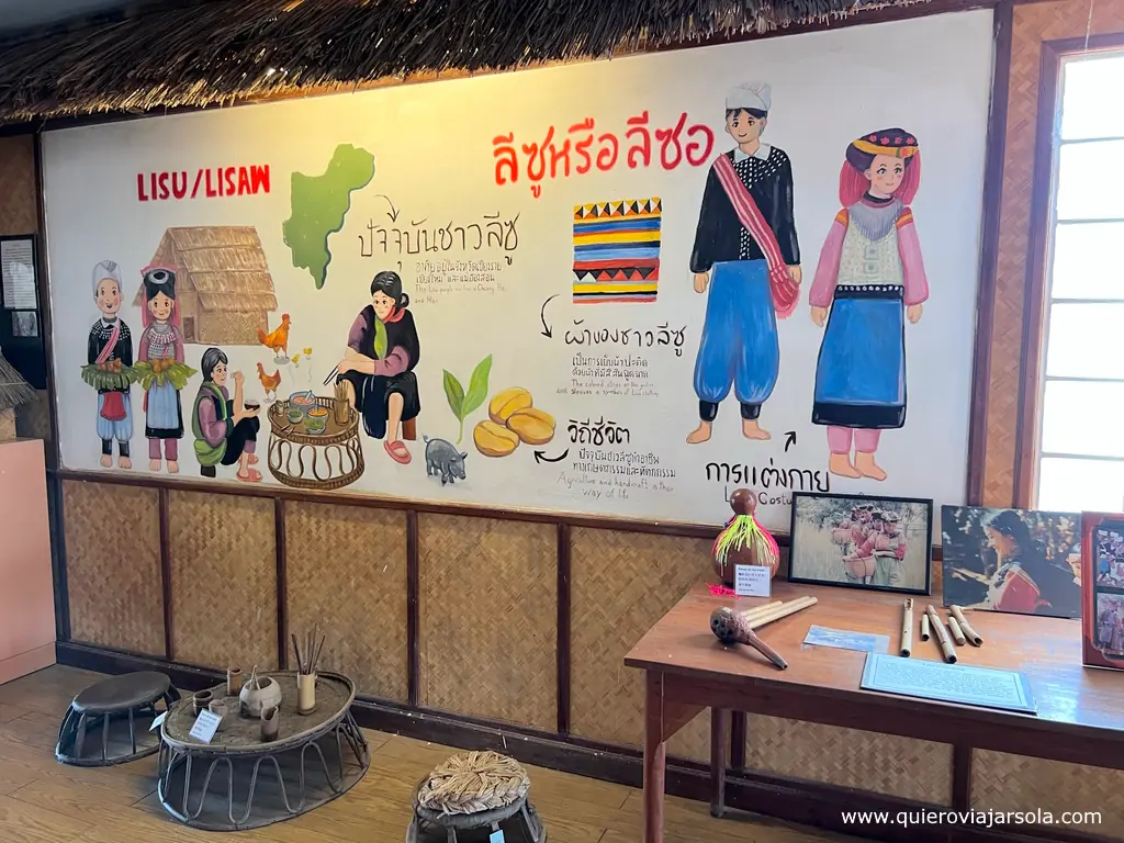Que ver en Chiang Rai, museo de las Tribus