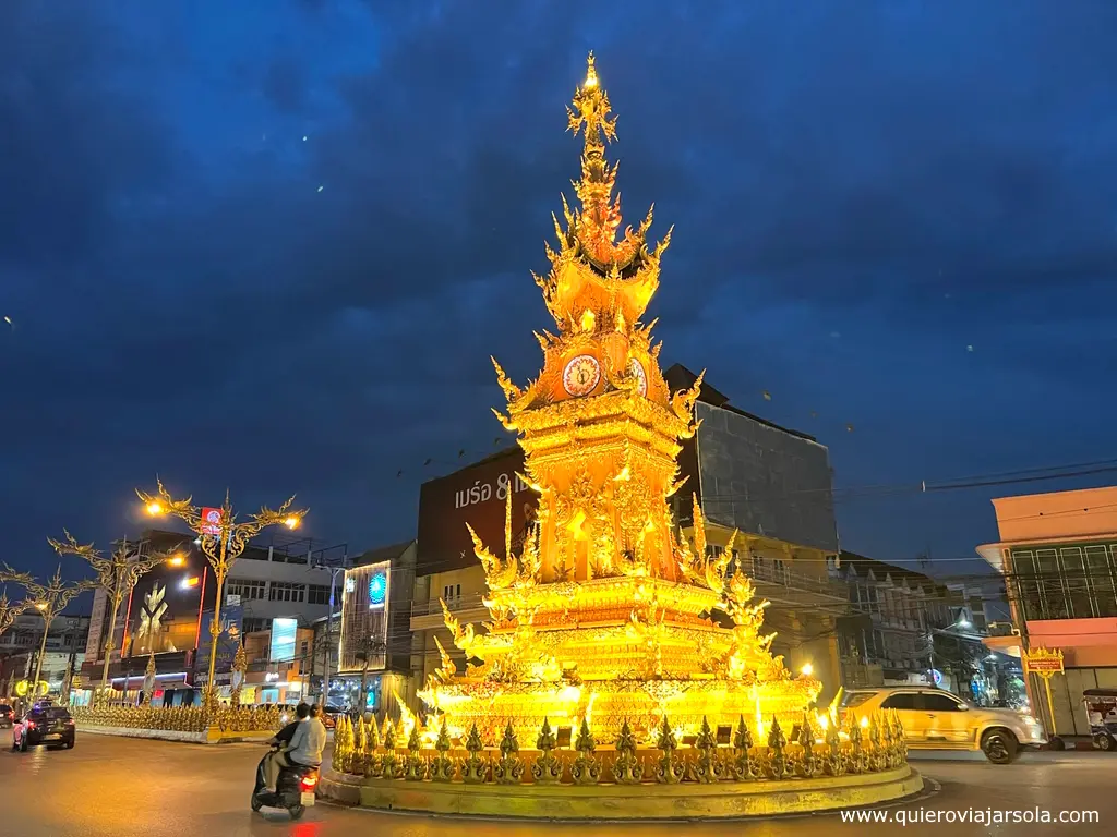 Que ver en Chiang Rai, torre del Reloj