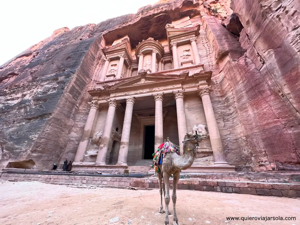 Viajar sola a Jordania, Tesoro de Petra