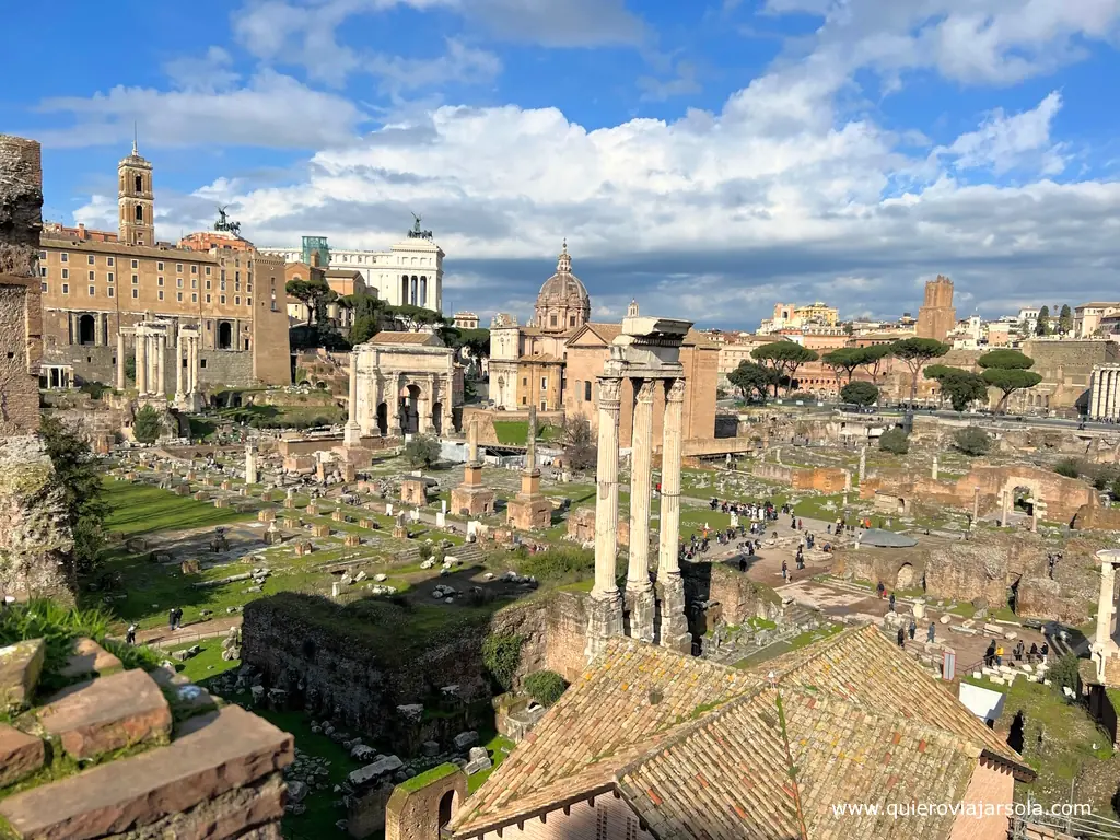 Viajar sola a Roma, Foro Romano