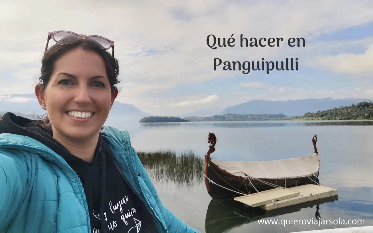 Yo junto a la la Panguipulli. Portada del post "Qué hacer en Panguipulli"