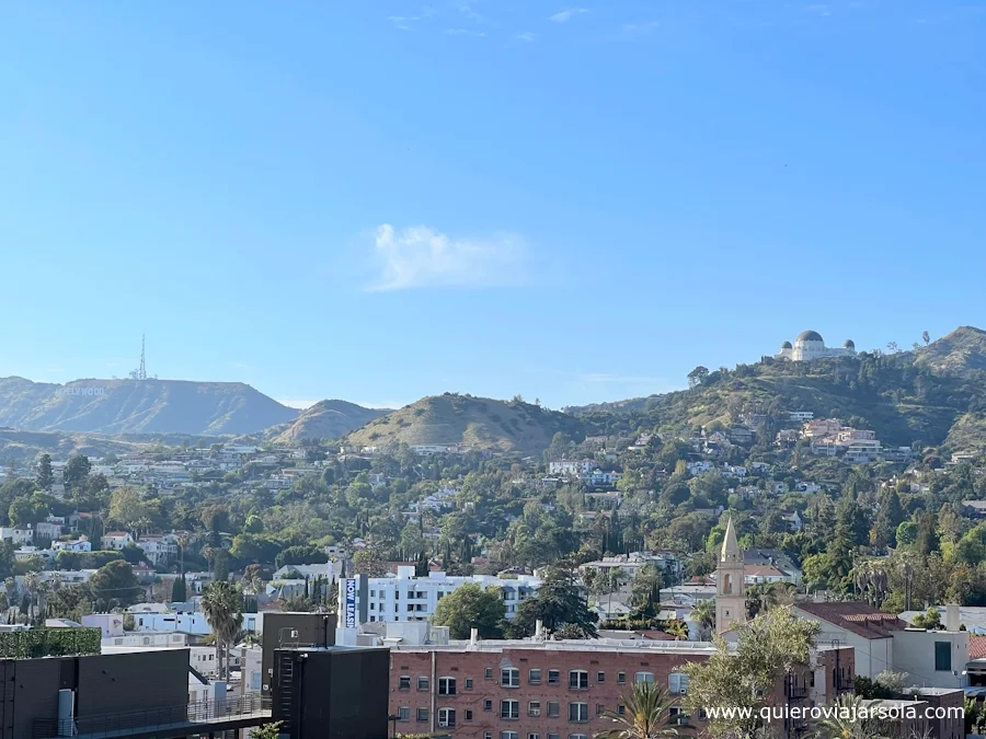 Vistas desde el parque Barnsdall