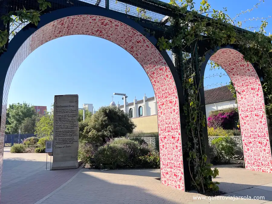 Jardín del espacio cultural
