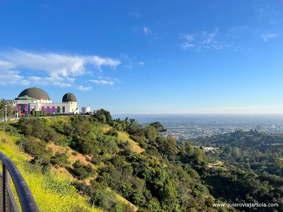 El Observatorio y Los Ángeles de fondo