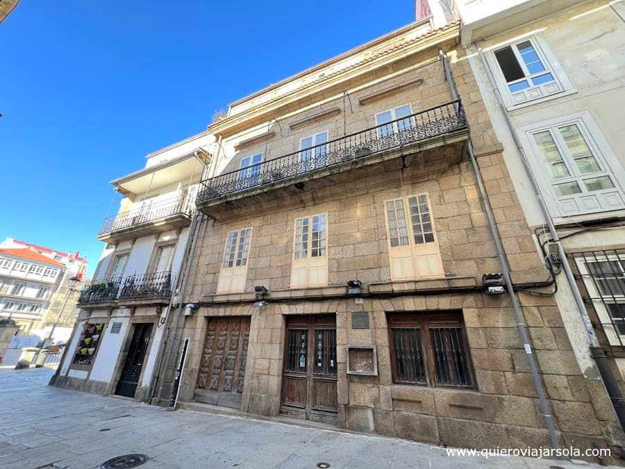 Fachada de la casa