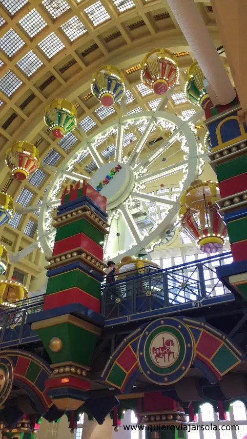 Interior del Abasto Shopping