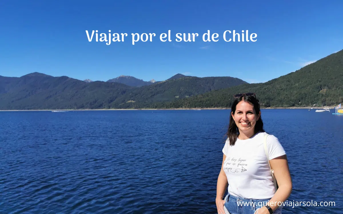 Yo en el lago Caburgua (Pucón)