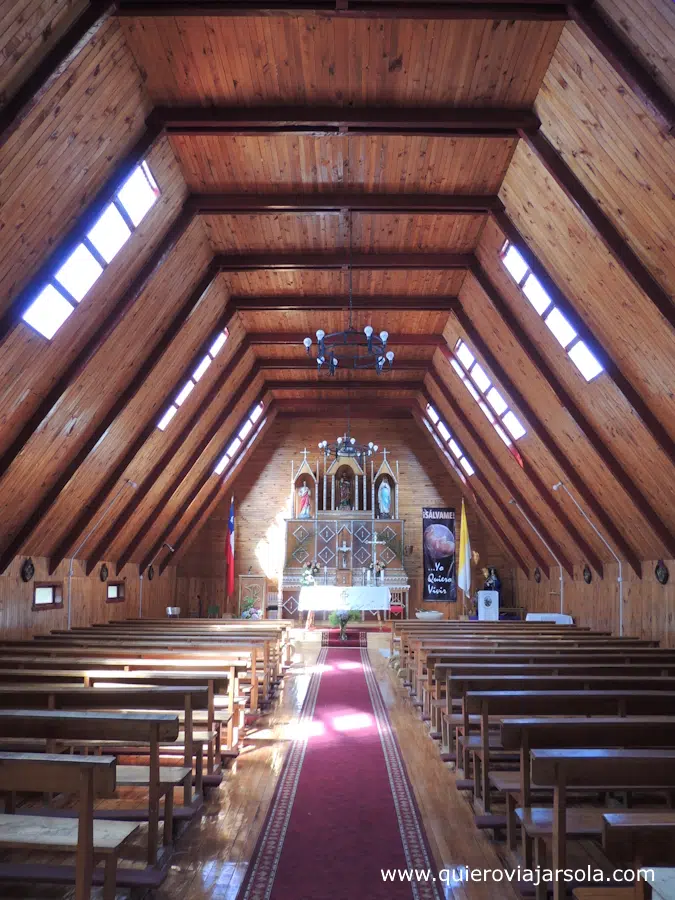 Interior de la iglesia 