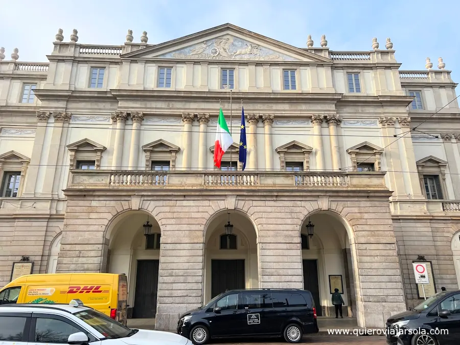 Fachada de La Scala