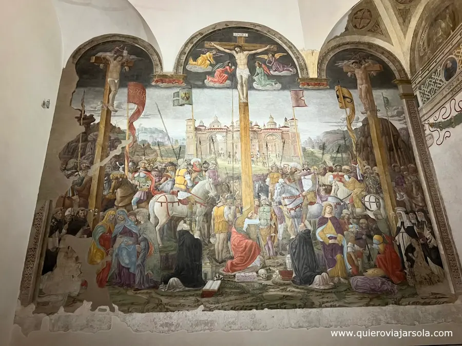 Fresco de La Crucifixión de Montorfano