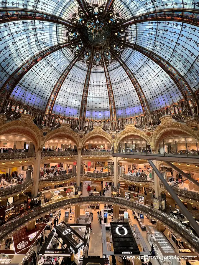 Interior de Galerías Lafayette