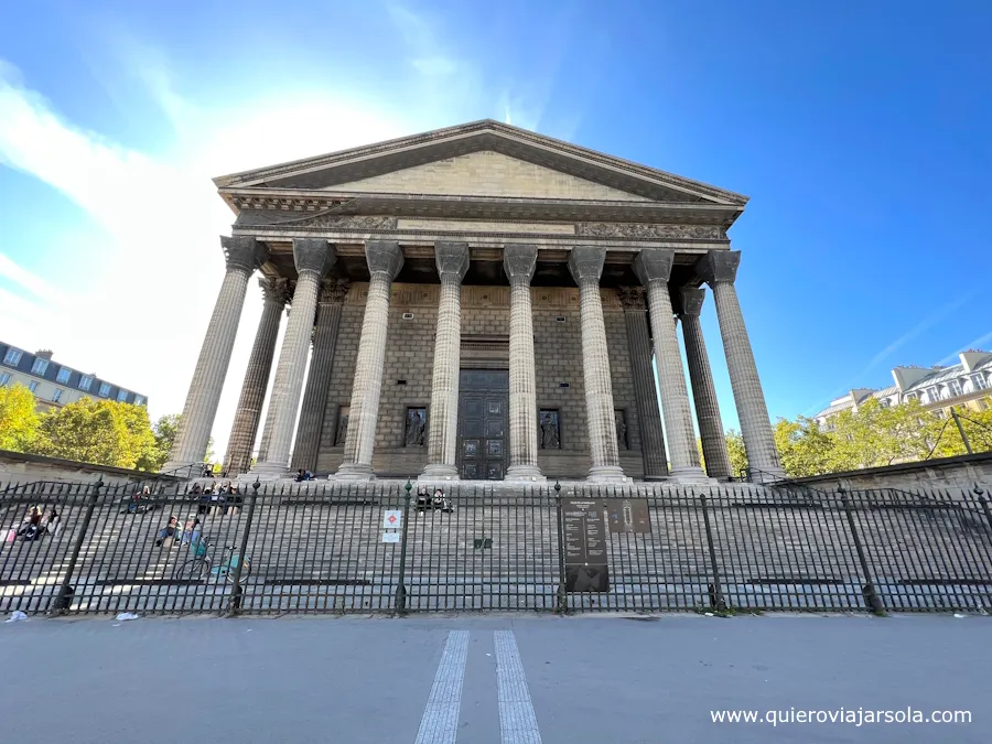 Exterior de la Madeleine
