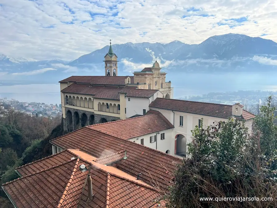 Vista de la basílica