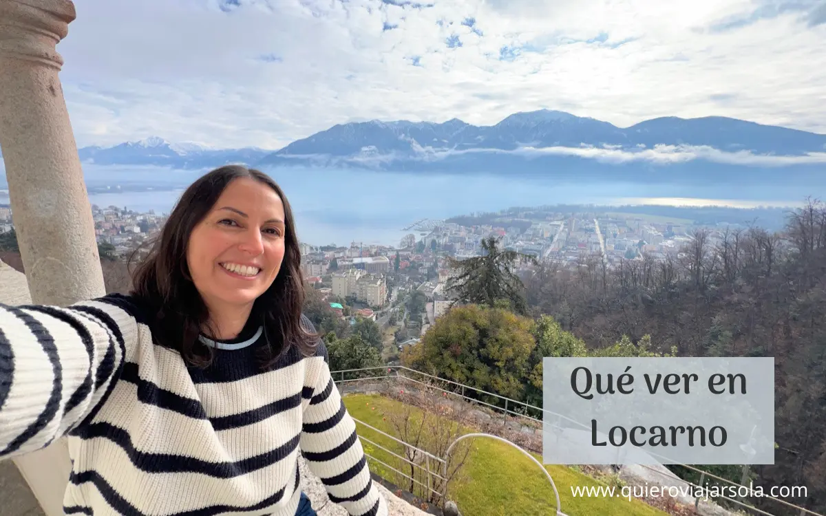 Yo en Madonna del Sasso