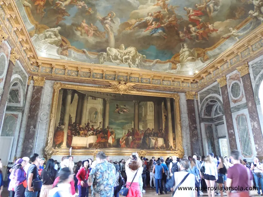 Uno de los salones de los Aposentos del Rey