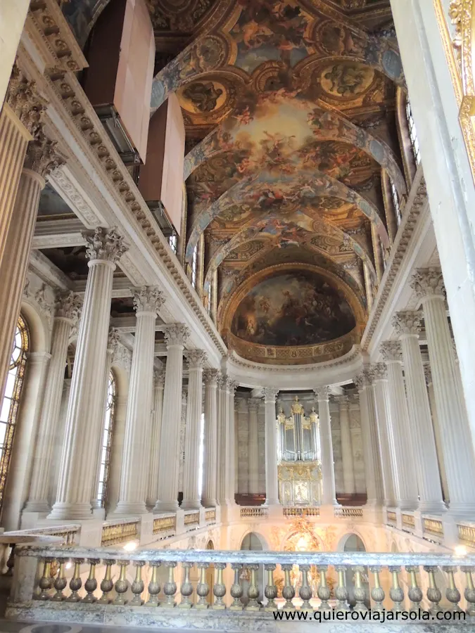 Segundo piso de la capilla