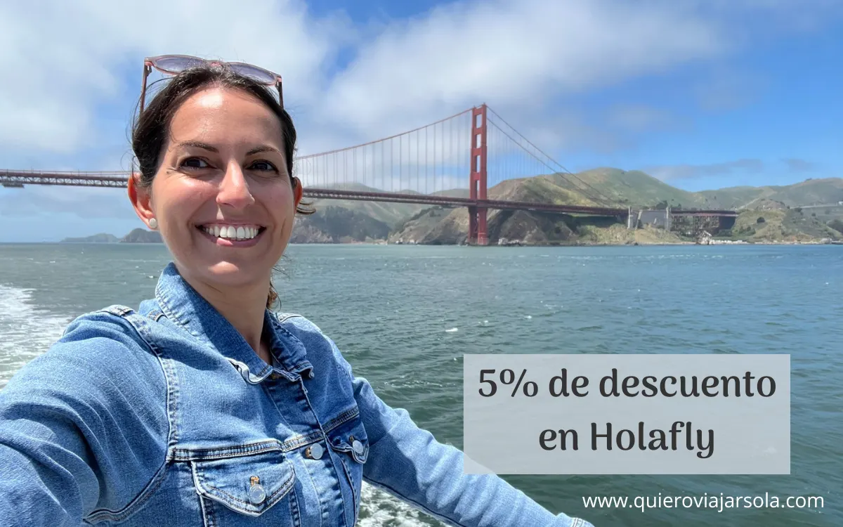 Yo en el Golden Gate de San Francisco